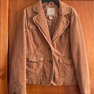 Ruff Hewn Corduroy Jacket size small gently used
